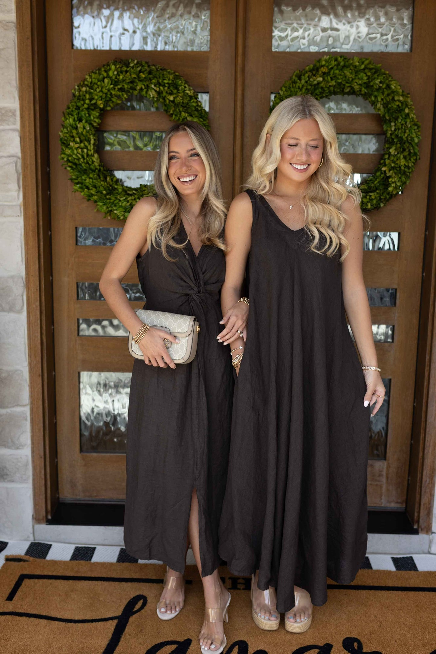 MM - Linen Maxi Twist Dress