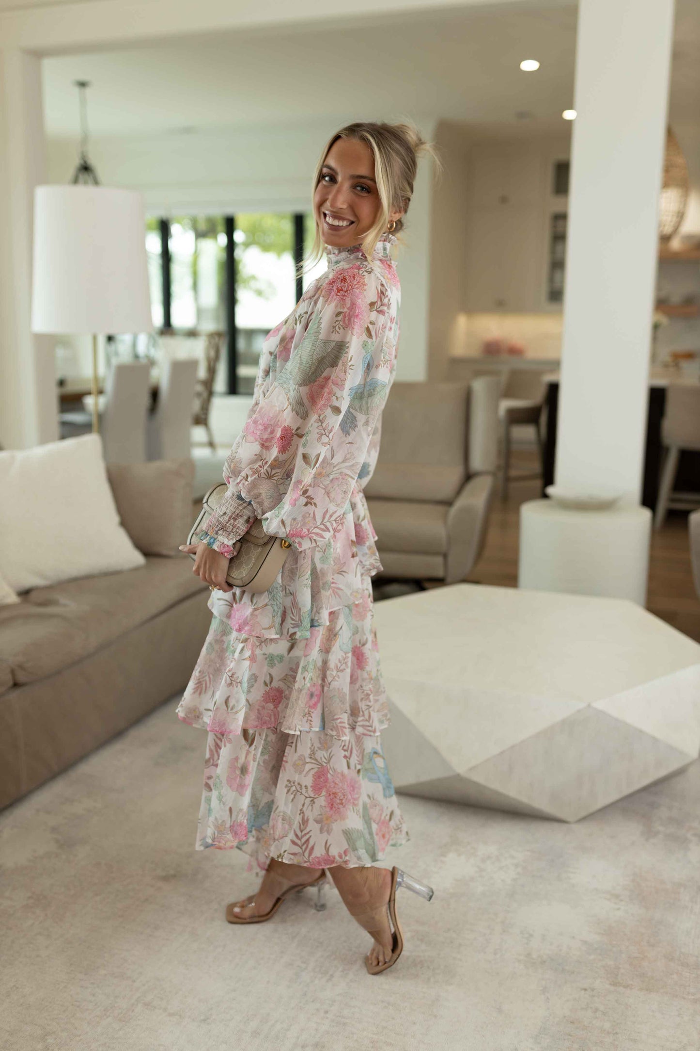 Orchid - Heron Ivory Dress
