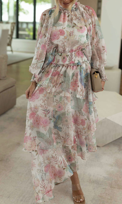 Orchid - Heron Ivory Dress