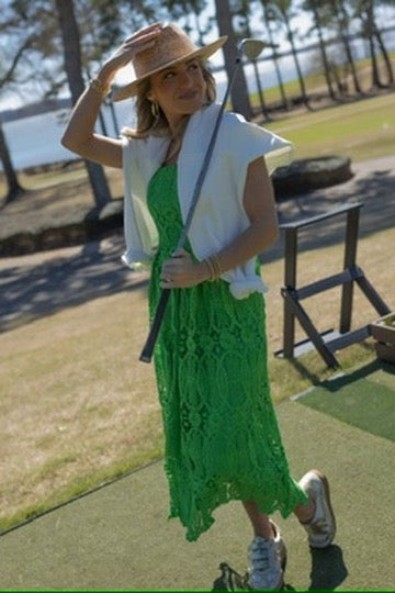 Alexis Green Midi Dress