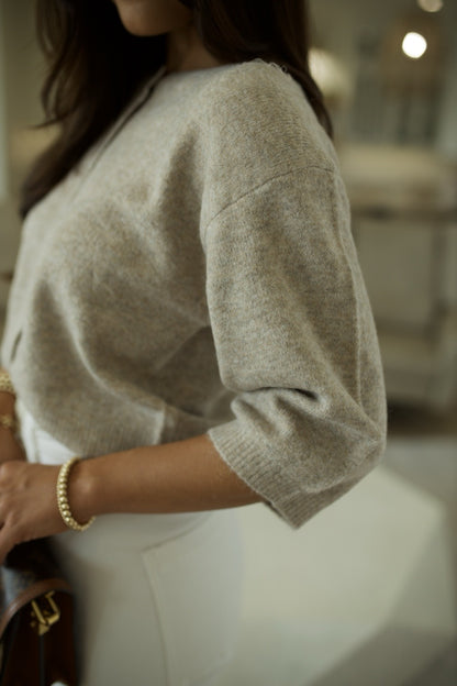 Valor Cardigan - Natural Heather