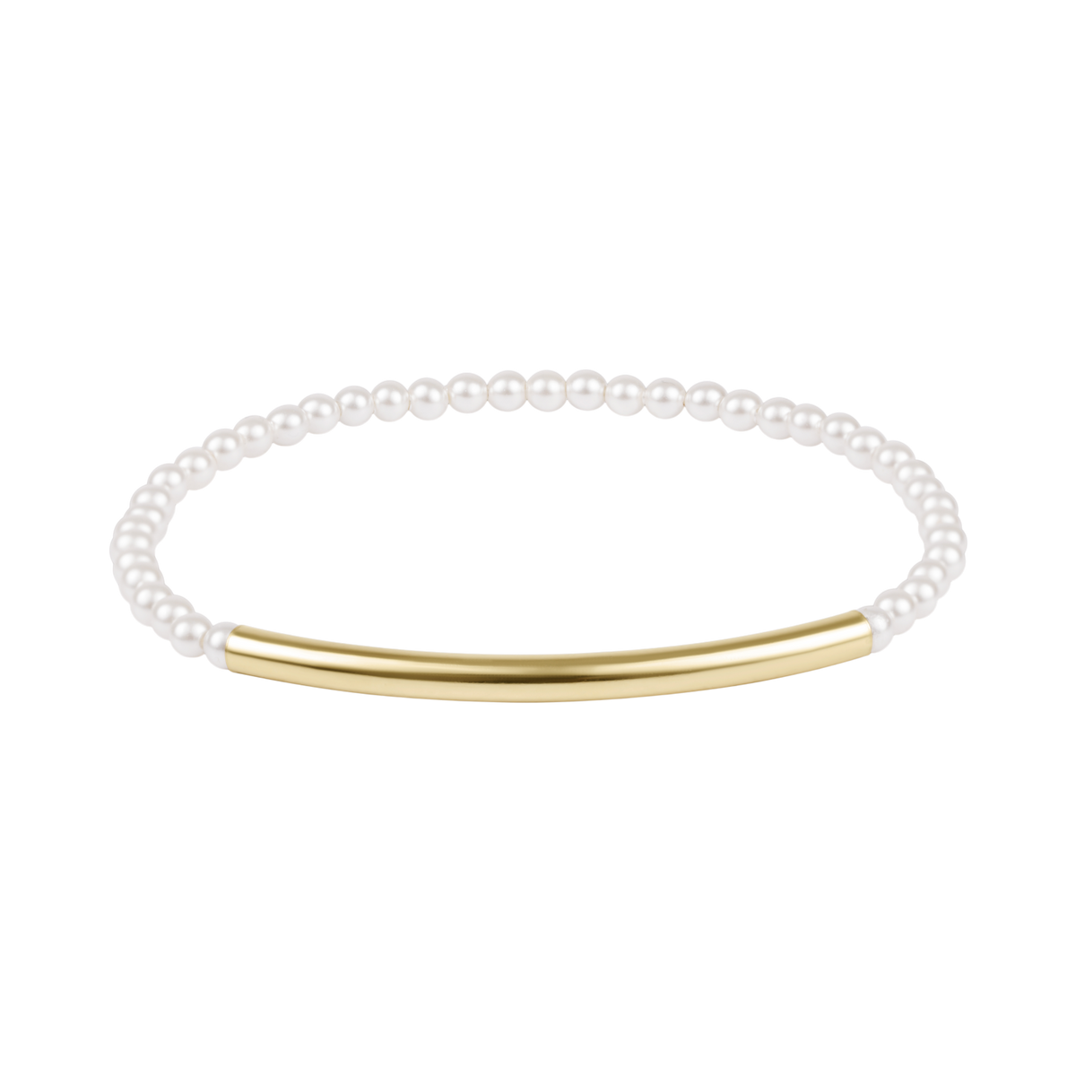 ENEWTON - Bliss Bar Smooth Pearl 3mm Bracelet