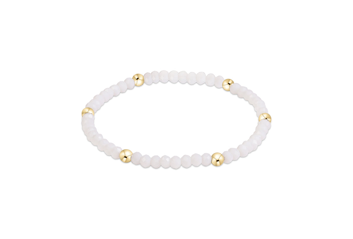 ENEWTON - Gameday Flirty Presence Bracelet - White