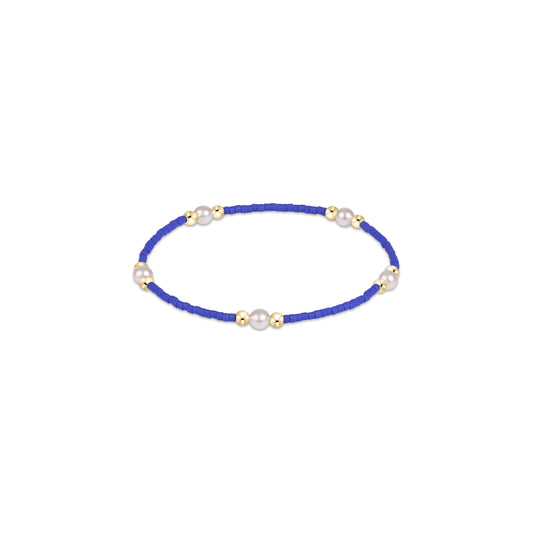 ENEWTON - Gameday Hope Purpose Pearl Bracelet Blue