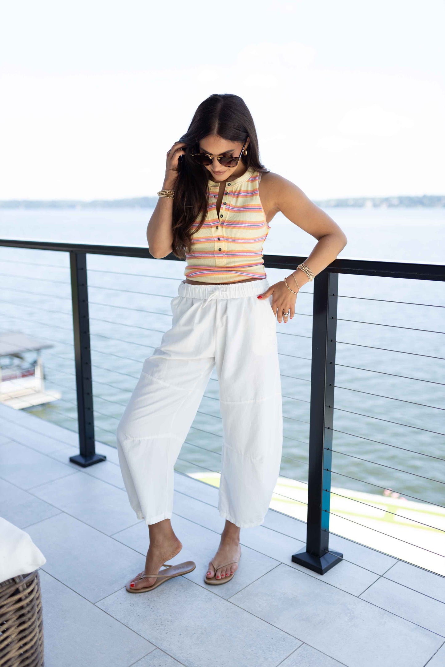 Game Day Pant - White
