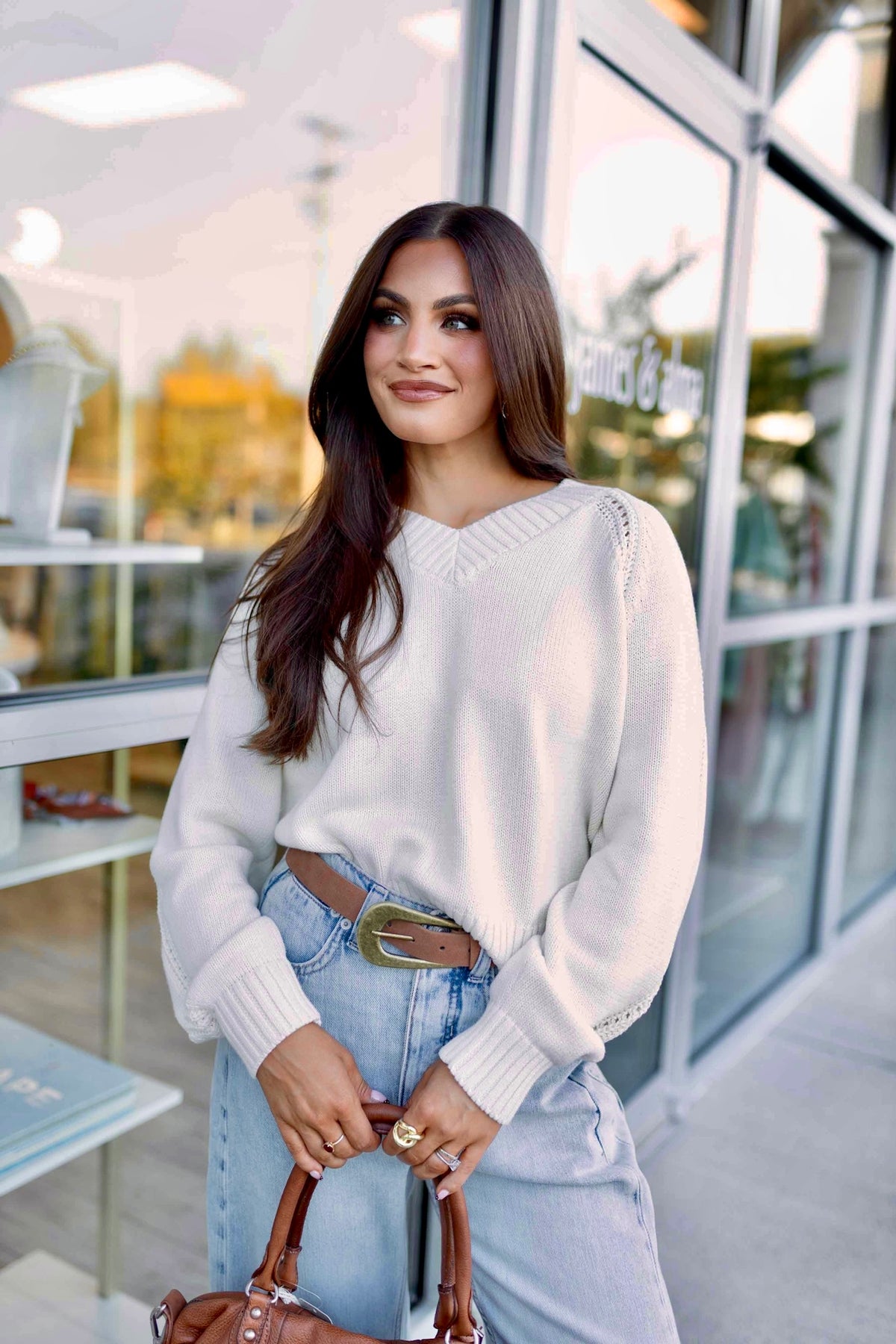 Stratton V-Neck Sweater