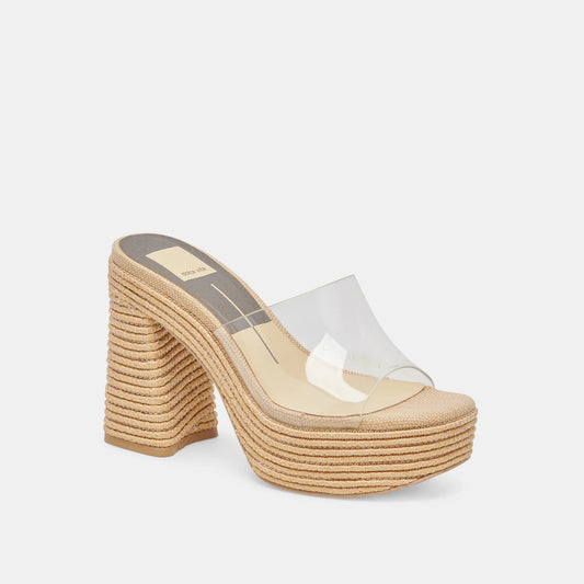 Lichia Heels - Natural Vinyl