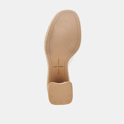 Lichia Heels - Natural Vinyl