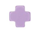 Egirl Signature Cross Bracelet Small 2mm - Purple