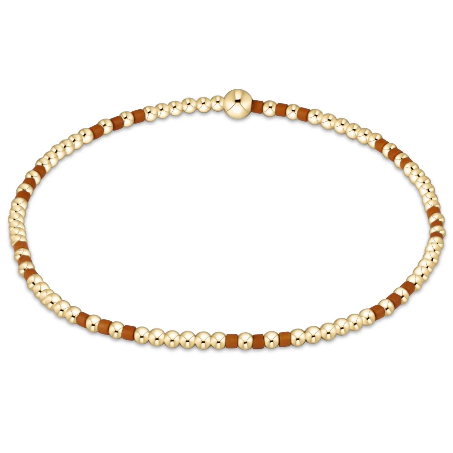 Gameday Hope Joy Pattern 2mm Bead Bracelet (Colors)