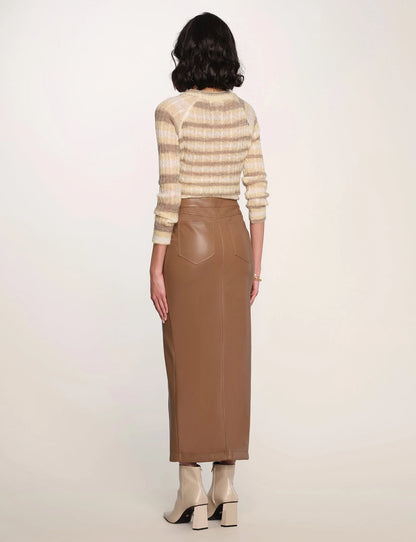 Charice Skirt - Cafe