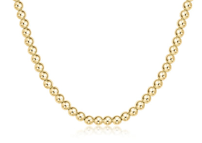 ENEWTON - 17" CHOKER CLASSIC GOLD 5MM BEAD