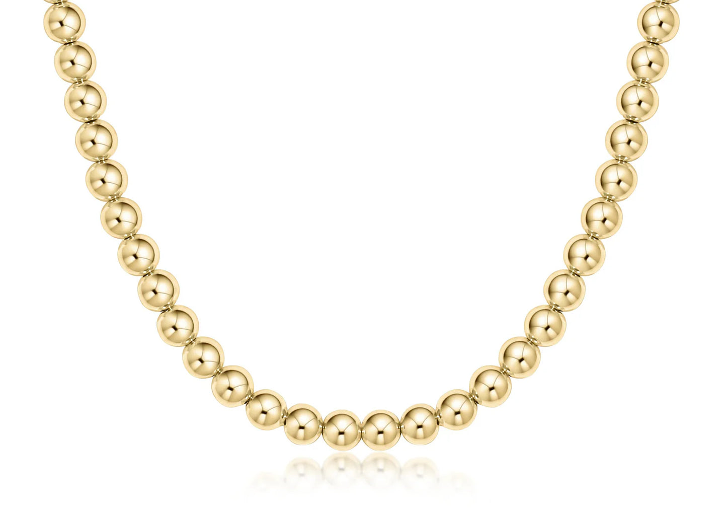 ENEWTON - 17" CHOKER CLASSIC GOLD 6MM BEAD