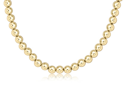 ENEWTON - 15" CHOKER CLASSIC GOLD 7MM BEAD
