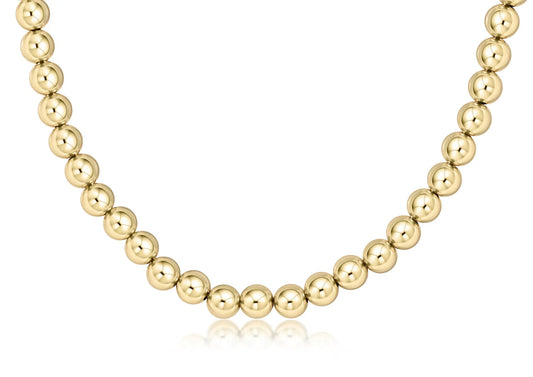ENEWTON - 15" CHOKER CLASSIC GOLD 7MM BEAD