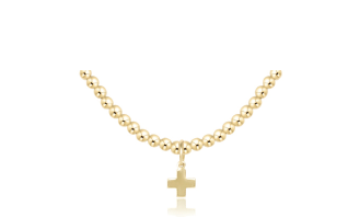 ENEWTON - 17" Choker -  Signature Cross