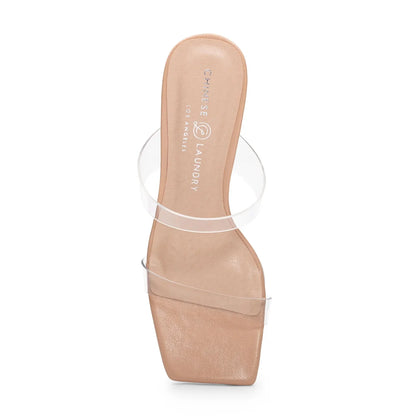 Yaya Vinyl Heel - Clear