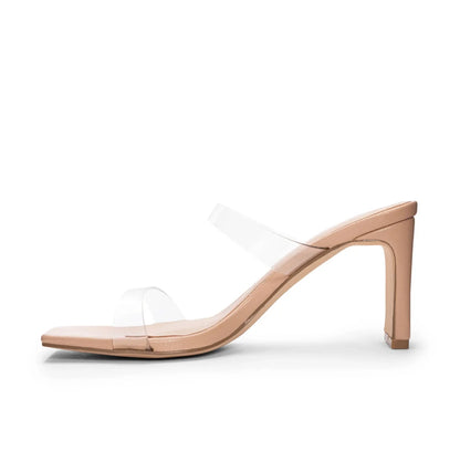 Yaya Vinyl Heel - Clear