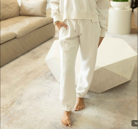 FP- Sprint to the Finish Pant- Ivory