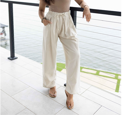 Chambers Laid Back Pull On Pant - Summer Sand