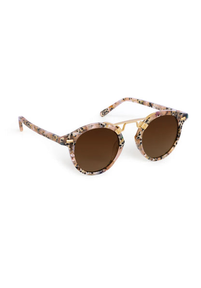 KREWE - St. Louis Pink Poppy 18k
