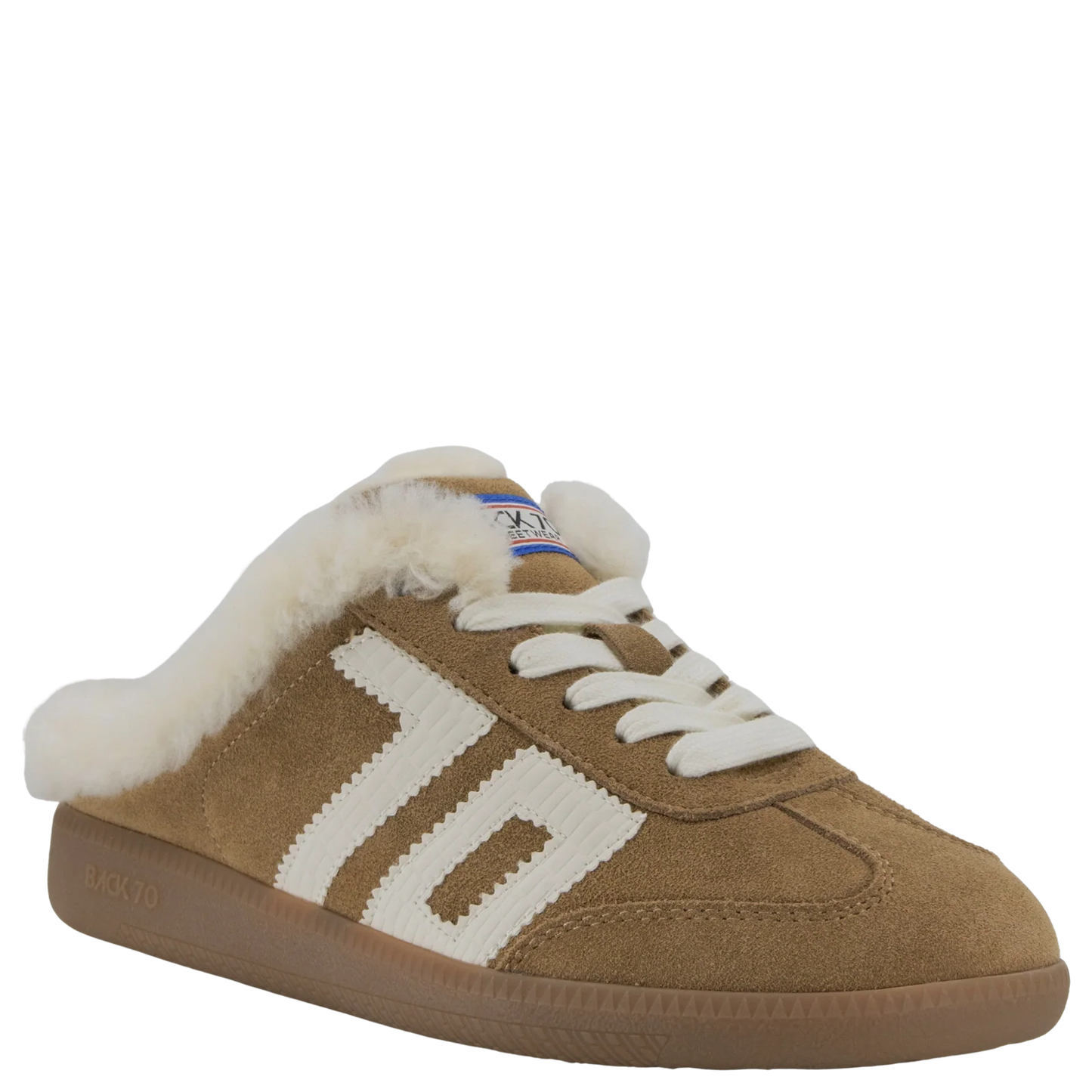 Back 70 - Easter FL in Tobacco White - Backless Sneakers