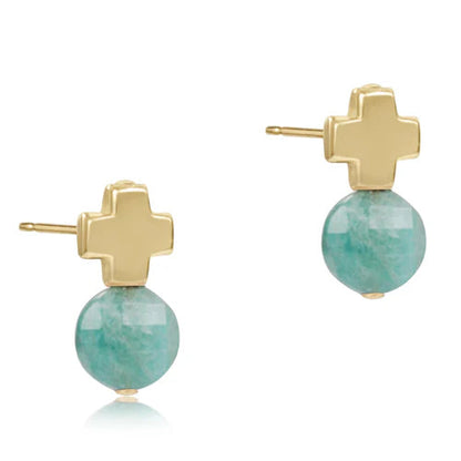 Signature Cross Gold Stud (Colors)