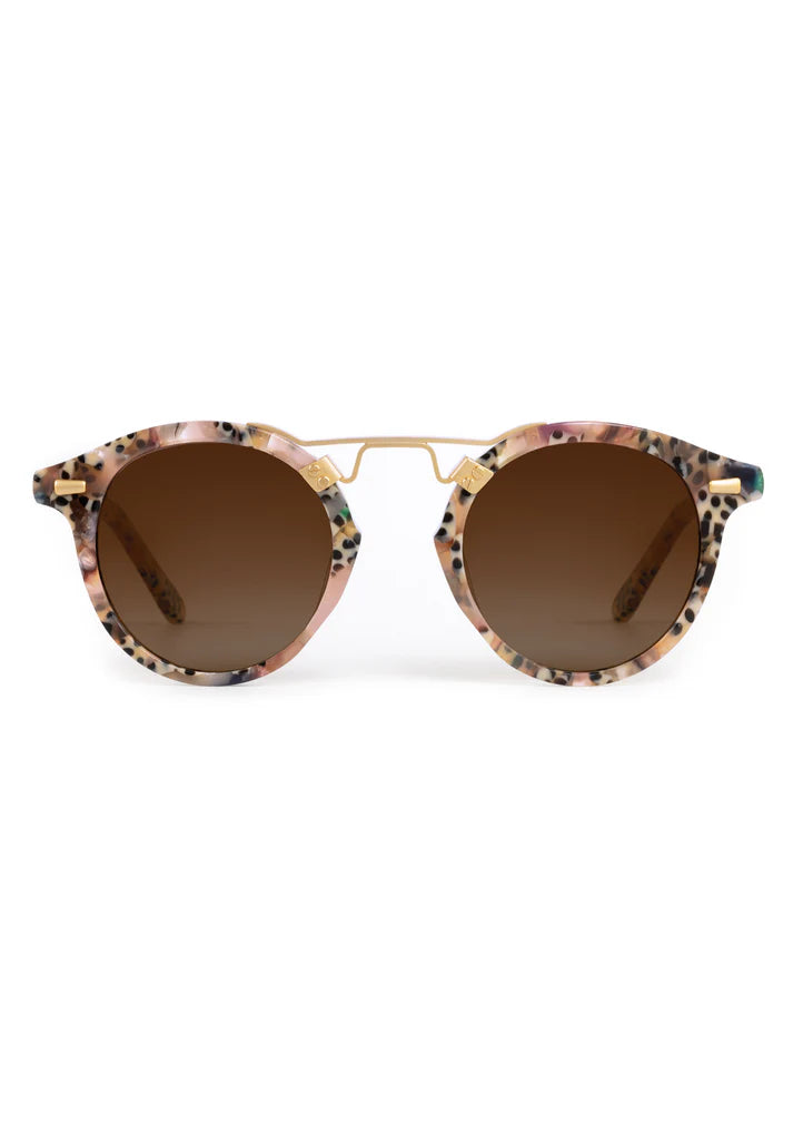 KREWE - St. Louis Pink Poppy 18k