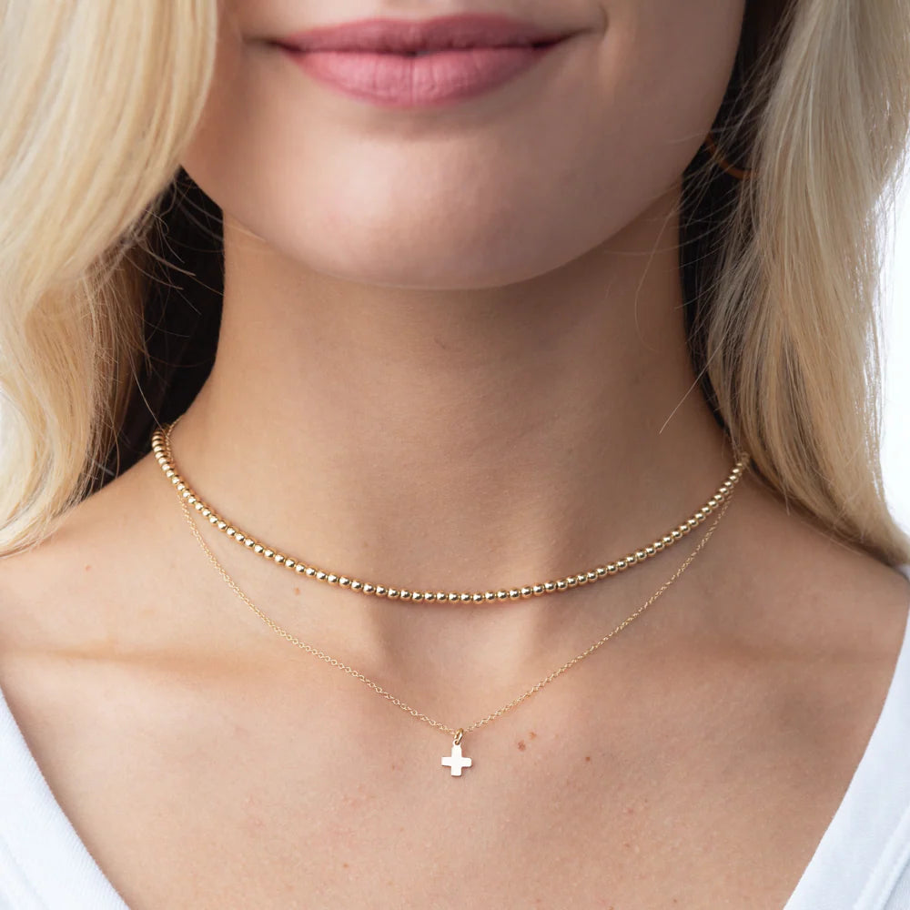 ENEWTON - 17" CHOKER CLASSIC GOLD 3MM BEAD